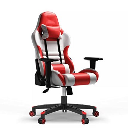 LUKEO Game Chairs Adjustable Office Chair Ergonomic Computer Armchair Gaming Chair LOL Computer Chair Cafe