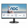 AOC 27B3HM - 27 Inch FHD Monitor, 75Hz, VA, 4ms, FreeSync, Low Blue light, Flicker Free, Frameless design (1920 x 1080 @ 75Hz, 250 cd/m, HDMI , V