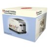 Russell Hobbs 25780 Emma Bridgewater 4 Slice Toaster - Rise & Shine Hen's with Wide Slots and Independent 2 Slot Operation, Cream