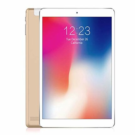 LNBEI Android Tablet 10 inch with SIM Card Slot Unlocked - IPS Screen Octa Core 2GB RAM 32GB ROM 3G Phablet with WiFi GPS Bluetooth Tablets (Gold