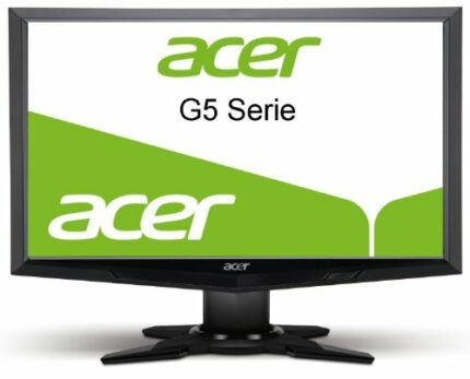 Acer ET.UG5HE.019 G245 23.6 inch Full HD 1080p LCD with CCFL Backlight Monitor - Black (HDMI, DVI, VGA, 1920x1080, 80000:1, 2ms, 300cd/m2)