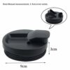 24OZ Cup for Compatible with Nutri Ninja Blender Replacement Parts with Spout Lids for Compatible with Nutri Ninja Blenders 900W BL450 and 1000W