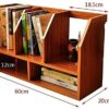 WXJLYZRCXK Desktop Shees Simple Desktop Small Bookshelf Simple Double Storage Box Multi-Function Suitable for Students Home Office Desktop Organi