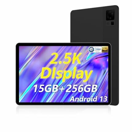 DOOGEE T30 Pro 11 Inch Tablet 2.5K, 15GB+ROM 256GB (TF 2TB), 20MP/8MP Camera, Android 13 Tablet, 4G-LTE, 2.4GHz&5GHz Wi-Fi Tablet, Face unlocking