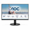 AOC 24B3HM - 24 Inch FHD Monitor, 75Hz, VA, 4ms, FreeSync, Low Blue light, Flicker Free, Frameless design (1920 x 1080 @ 75Hz, 250 cd/m, HDMI , V