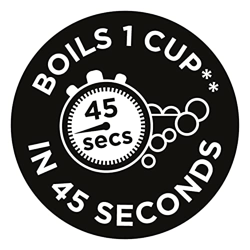 Russell Hobbs 20462 Quiet Boil Kettle, Black