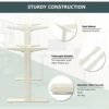 Win Up Time Standing Desk Frame, Electric Stand Up Desk Frame, Height Adjustable Electric Standing Desk Frame, Adjustable Height Desk Frame for H