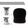 SkingHong Sliding Board for Thermomix TM6 / TM5, Accessories, Underlay, Non-Slip, Durable, Black, for Vorwerk Food Processor TM5 / TM6