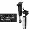 Anova Precision Cooker Pro [AN600-UK00] WiFi, 1200 Watts, Type G Plug included for UK use - Black and Silver
