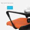 WALNUT Home Computer Chair to Work in an Office Chair Staff Member Chair Netting Lift Swivel Chair Lift Student Dormitory Chair (Color : A)