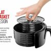 Chefman TurboFry 3.5 Litre Air Fryer Oven w/ Dishwasher-safe Basket and Dual-control Temperature, 60-minute Timer & 15-cup Capacity, BPA-free, Ma