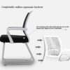 BZLSFHZ Ergonomic Office Desk Chair Mesh Swivel Computer Task Chair with Office Chair Computer Chair Staff Chair Home Computer Office Chair