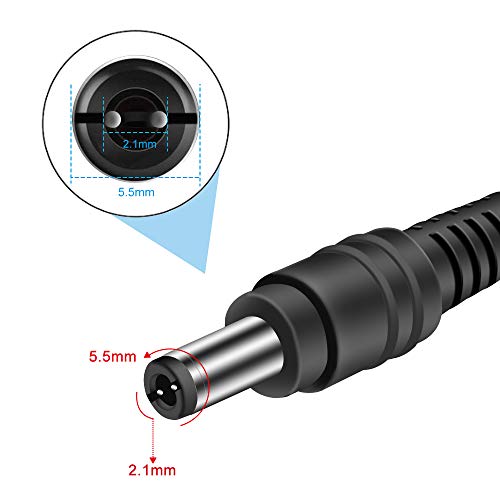 inShareplus 12V 5A 60W LED Power Supply, 100-240V AC to 12V 5Amp DC Power Adapter, Low Voltage Transformer for LED Strip Light