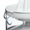 Braun CJ3000 Electric Citrus Press, 350 ml bowl with scale, adjustable pulp control, automatic start/stop, cable storage - White
