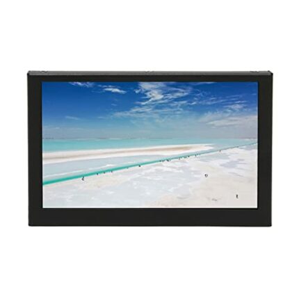 Ture Portable Monitor 5 In, HD 800x480 LCD Monitor, IPS, Eye Care, Anti-Glare Surface, 300Nits Brightness, Built In Speakers, Second Screen for L