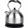 YZYTM SH3002 Home Kitchen Electric Kettle, 1500W, 2 litres Kettle Electric (Silver)