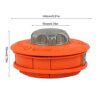Ticfox Universal Grass Trimmer 2 Lines Cutter Head Thread Lawn Trimmer Tandem Lawn Trimmer Spools Trimmer Spools M10 Aluminum Nylon Brush Mower B