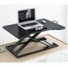 LXXSH Stand-up Computer Desk Lifting Folding Laptop Stand Stand-up Office Workbench Desktop Heightening Rack