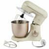 Salter EK5620BGRY Marino Baking Stand Mixer - 6 Speed Kitchen Mixer With Pulse, 5L Stainless Steel Mixing Bowl, Removable Splash Guard, Whisk, Do