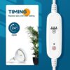 Barrina Grow Light Bulb with Timing and Hanging System, 25W led Lamp Full Spectrum, 4H/9H/14H Timer, led Grow Lights for Indoor Plants for Seedli