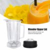 2-Part Lid and Plug, Blender Upper Lid Replacement for Vitamix, Vitamix 64 oz Blender Cover Replacement, Juicer Accessories
