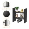 TY ARTS & CULTURE - Expandable Wood Desktop Storage Organizer Multipurpose Desk Bookshelf Display Shelf Rack Counter Top Bookcase for Office Home
