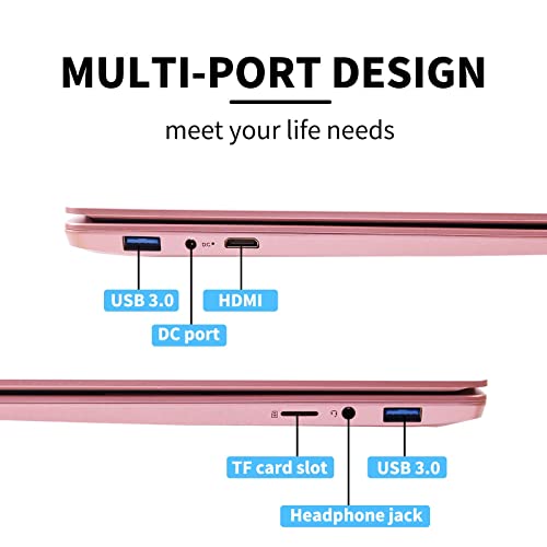 Fsjun Laptop【Win11 Pro/MS Office2019】 15.6 inch IPS FHD Display, 12th Gen Alder Lake N95 CPU (Up to 3.4Ghz), 16GB RAM, 256GB NVME SSD, USB3.0 x2,
