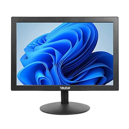 Thinlerain 15.4 Inch Small PC Monitor HDMI VGA, 1400×900 LED Display Screen Monitor for Computer PC Windows 7/8/10 (60Hz, 5ms, VESA, TN Panel) Bu