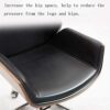 ZXFYHD Desk Chair,Office Chair Ergonomic High Back Household Desk Lifting Swivel Chair Business Reception Conference Chair