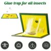 8 Pack Pest Sticky Pads Trap, Multi-Use Insects Sticky Boards/Extra Strong Glue Pest Sticky Board Trap A4 Size Effective Traps for Indoor/Outdoor