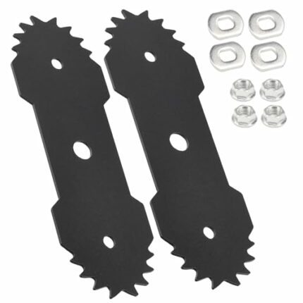 DECKMAN 2 Pack ElectricLawn Edger 7.5" Long Blade for S-cotts Outdoor Power Tools Edger ED70012S