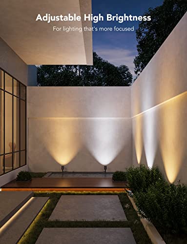 Govee Outdoor Spot Lights, Halloween Decoration, IP65 Waterproof Uplight Landscape Spotlights, Smart WiFi Garden Light Work with Alexa, RGBIC Col