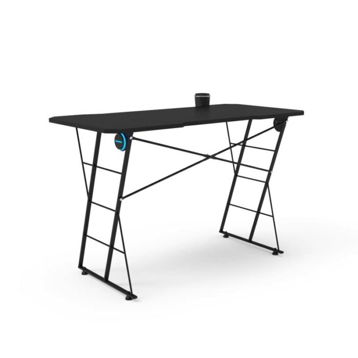 N/A Ergonomic Gaming Computer Desk With Cup Holder Home Desk For Dormitory Study Office Game Room (Color : A)