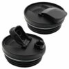 16oz Cup Lids Compatible with Nutri Ninja Blender QB3001UKS QB3000 QB3000SSW-30 QB3000QR-30 QB 3000QBK QB3001SS-30 QB3004, Smoothie Cups Replacem
