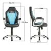 QQW Office Chair Computer Chair Gaming Chair Computer Chair Home Executive Leather