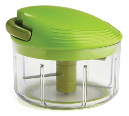 Kuhn Rikon Pull Chop 27412 Universal Chopper Large Plastic Green, 650 ml