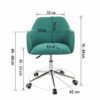 TWDYC Computer Chair, Home Office Chair, Modern Simple Meeting Chair, Desk Chair, Lifting Cloth Chair, Comfortable Chair