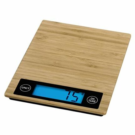 Xavax Philina Kitchen Cooking Scales - Bamboo