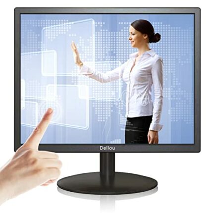 17 Inch Touch Screen Monitor Small LCD Display CCTV Camera Multi-Touch Surveillance Monitor MultiFunction interface HDMI AV BNC VGA USB Input 128