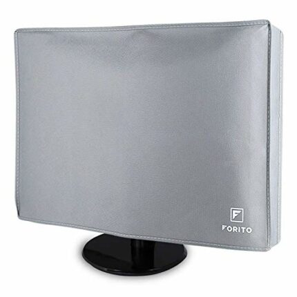 FORITO Monitor Dust Cover Silky Smooth Nonwoven Monitor Dust Cover for 27” 28” 29" LED LCD Screens Flat Panel HD Display