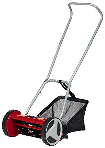 Einhell GC-HM 300 Hand Push Lawnmower -- Manual Lawn-Mower With 30cm Cutting Width, 16L Grass Box, 4 Cutting Height Levels -- Walk-Behind Lawn Mo