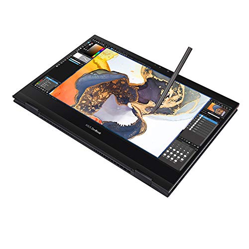 ASUS ZenBook Flip S13 UX371EA 13.3-inch 4K Touchscreen OLED Laptop (Intel i7-1165G7, 16GB RAM, 1TB SSD, Backlit Keyboard, Windows 11) includes St