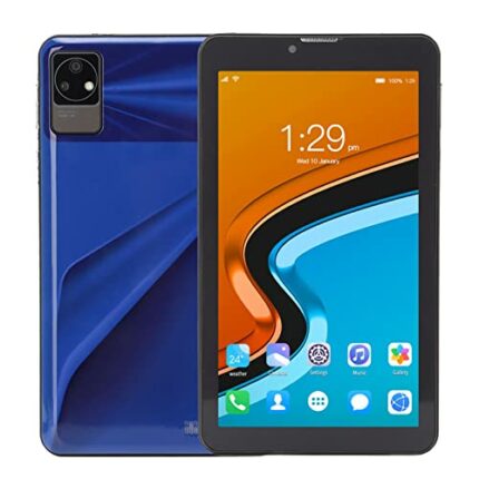 ASHATA Android 10 Tablet, 7Inch 2GB RAM 32GB ROM Octa Core 5G WIFI Tablet, Dual SIM Dual Standby Dual Camera 3500mAh Battery Dual Band Kids Table