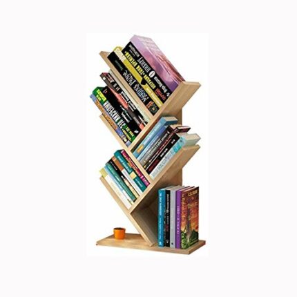 NXYJD Bookshelf Tree Bookshelf Bookshelf Display Rack Storage Magazine Rack,Used for Books, Magazines, Used in Living Room, Home Office
