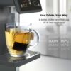 Aqua Optima Aurora Instant Hot & Cold Filter Water Dispenser, 3.8L Capacity, Includes 1 x 30 Day Evolve+ Water Filter for Reduction Of Microplast