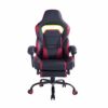 KXDCZ Racing Gaming Office Chair Executive chair Footrest and Lumbar Cushion Heavy Duty Ergonomic Reclining Working Chair (Color : D)