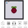 4inch Square IPS Display Capacitive Touch Screen LCD (C) DPI Interface Resolution 720×720 Low Power Solution for Raspberry Pi 4B/3B+/Zero W etc @