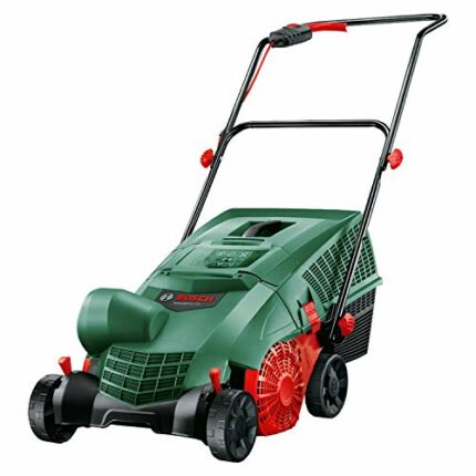 Bosch 060088A071 Electric Lawn Raker UniversalRake 900 (900 W, Operating width: 32 cm, Capacity of collection box: 50 l, in carton packaging) | C