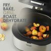 Salter EK4549 AeroGrill Air Fryer – 5-in-1 Tabletop Multicooker & Health Grill, Family Size 5.2L Capacity, Temperature Probe Include, LED Digital
