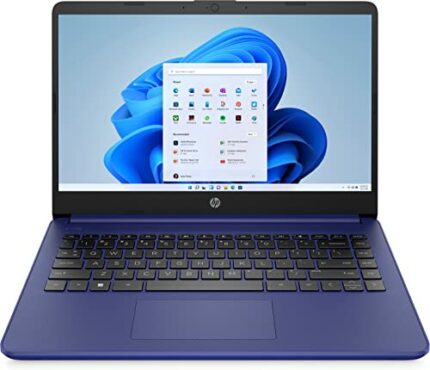 HP 14 Inch Laptop PC 14s-fq0022na, AMD Athlon 3020e (2 Cores, 2.6GHz), 4GB RAM, 64GB SSD, AMD Radeon Graphics, HD (1366 x 768), Free upgrade to W